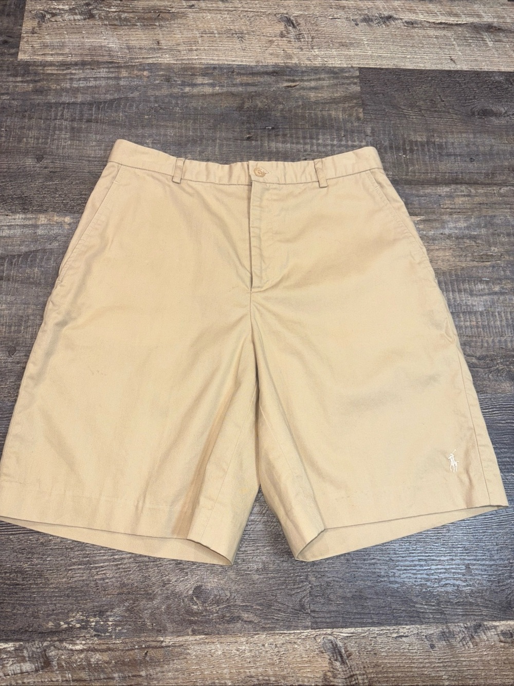 Ralph Lauren Golf Women’s Khaki Bermuda Shorts Size 8